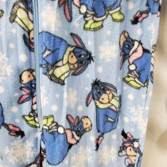 Disney Eyeore 1 Pc Footed Pajamas - Picture 10 of 12